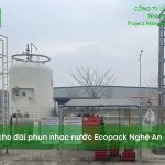 Lắp đặt hệ thống LNG tại Đài Phun Nhạc Nước Ecopack Nghệ An