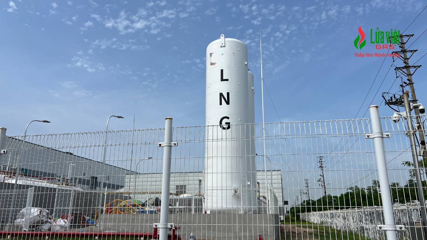 Hình ảnh dự án trạm LNG LG Hải Phòng