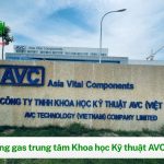 Lắp đặt hệ thống gas trung tâm tại Công ty AVC