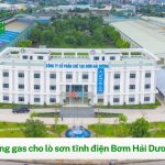 Lắp đặt hệ thống gas LPG cho lò sơn tĩnh điện tại Hải Dương